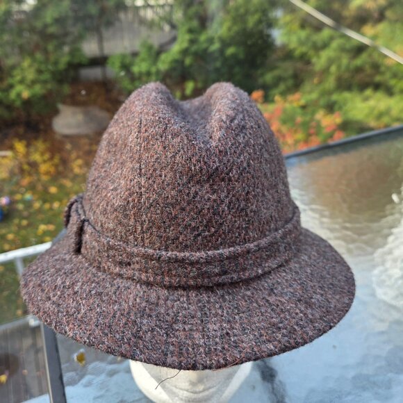 New Never worn Harris Tweed 100% Wool Stetson - Picture 1 of 8